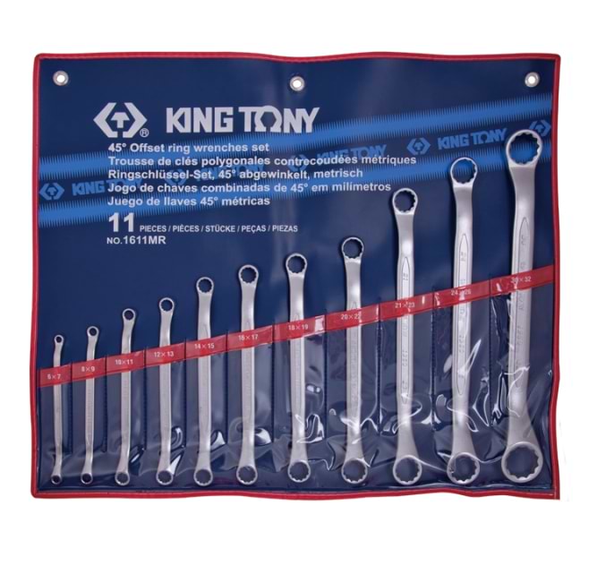Набір накидних ключів KING TONY 11 шт. (1611MR)