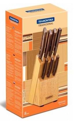 Фото - Набір ножів Tramontina TRADICIONAL X8 предм. (22299/026)