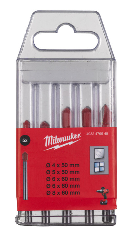 Набір свердел Milwaukee GENII 5 шт. (4932479948) - Фото 1