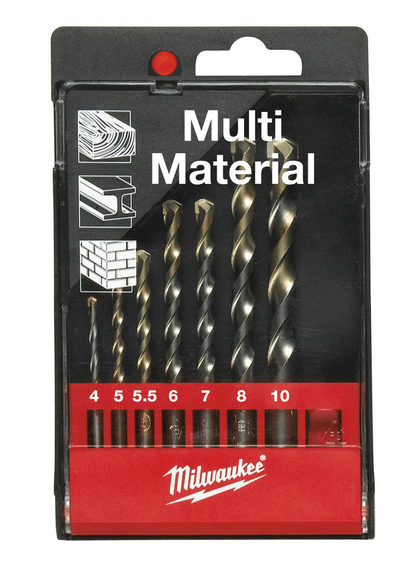 Фото - Набір свердел Milwaukee MPD 7 шт. (4932352836)