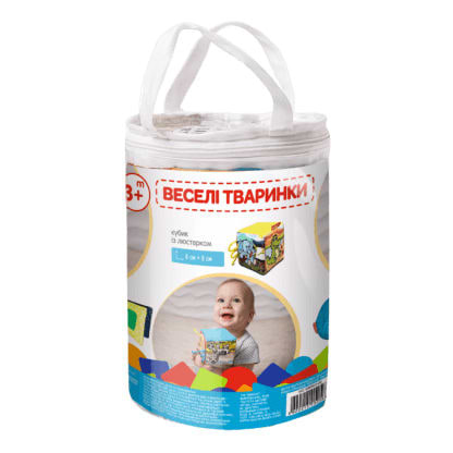 Брязкальце Macik Набір іграшок" Веселі звірята" (МС 090602-06)