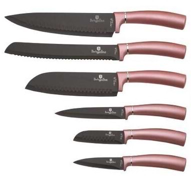Фото - Набір ножів BerlingerHaus I-Rose Edition 6 пр. (BH-2516)