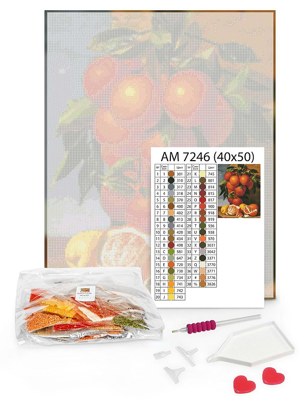 Фото - Алмазний живопис Ideyka Ромашковий настрій 30х40 см (AMO7409)