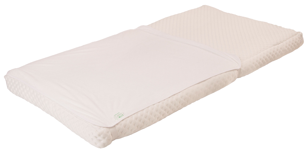Наматрасник детский ЕКО ПУПС -пеленка 2в1 Classic размер 60х80 см. Белый (КНАМ6080б)