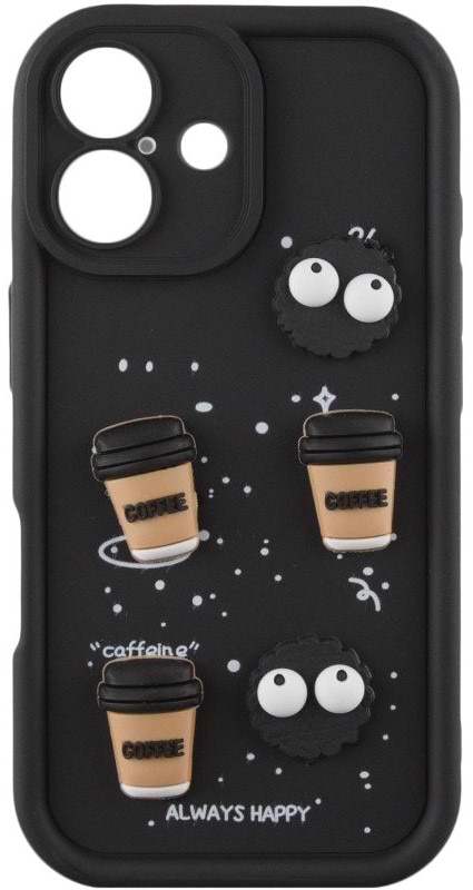 Фото - Чохол для смартфону Gelius Happy Case for Samsung A155 (A15) Black (100488) Фото - Чохол для смартфону Gelius Happy Case for Samsung A155 (A15) Black (100488)