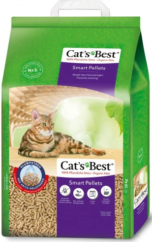 Наповнювач деревний Cats Best Smart Pellets 10 кг (4002973217429)