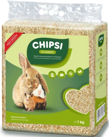 Наповнювач тирса Chipsi Класік гігієнічний тирса 1 кг (4002973318874)