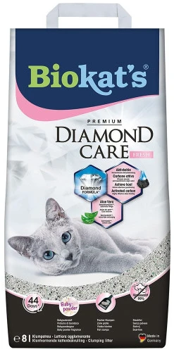 Наповнювач бентонітовий Biokat's Diamond Fresh 8 л (4002064613260)