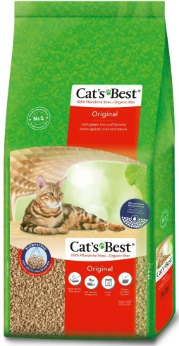 Наповнювач деревний Cat’s Best Original 40 л / 17,2 кг (4002973213094)