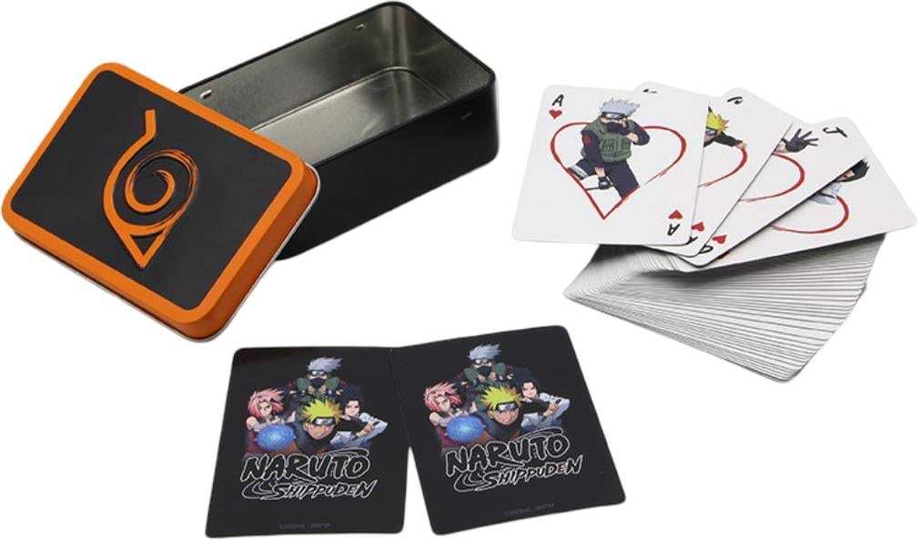 Настільна гра (12+) ABYstyle NARUTO SHIPPUDEN Deck of 54 cards 10.8 см (ABYJDC005)