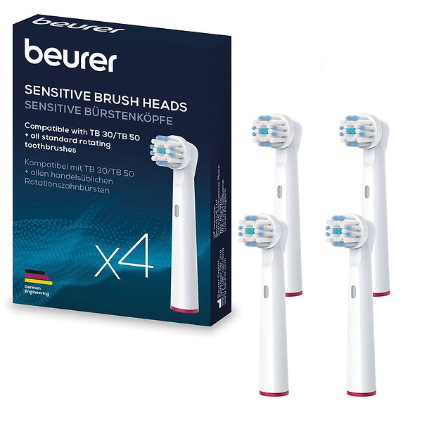Фото - Насадка для зубної щітки Beurer TB 30/50 Sensitive 4 шт. Фото - Насадка для зубної щітки Beurer TB 30/50 Sensitive 4 шт.