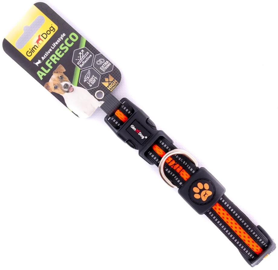 Ошейник для собак GimDog Alfresco 35-51 см Оранжевый (8009632059488)