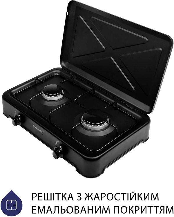 Фото - Плита газова настільна Minola TGH 200 BL