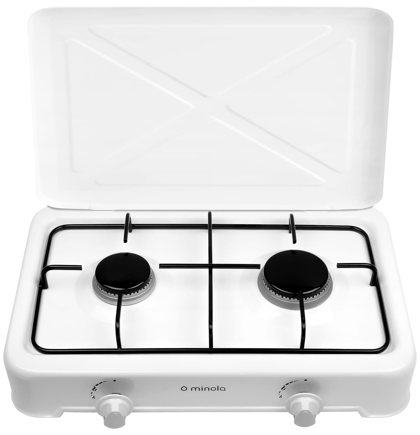 Плита газова настільна Minola TGH 200 WH - Фото 1