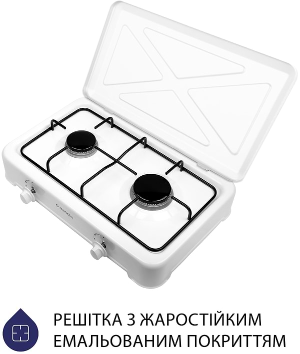 Фото - Плита газовая настольная Minola TGH 200 WH