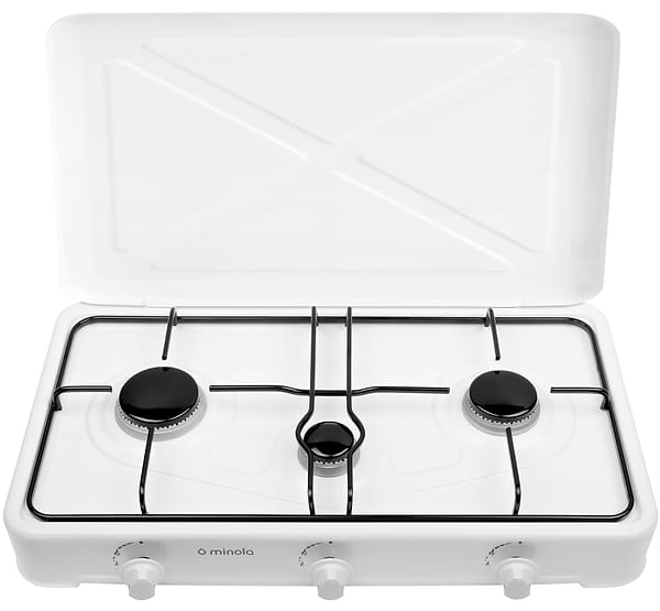 Фото - Уцінка - Плита газова настільна Minola TGH 300 WH