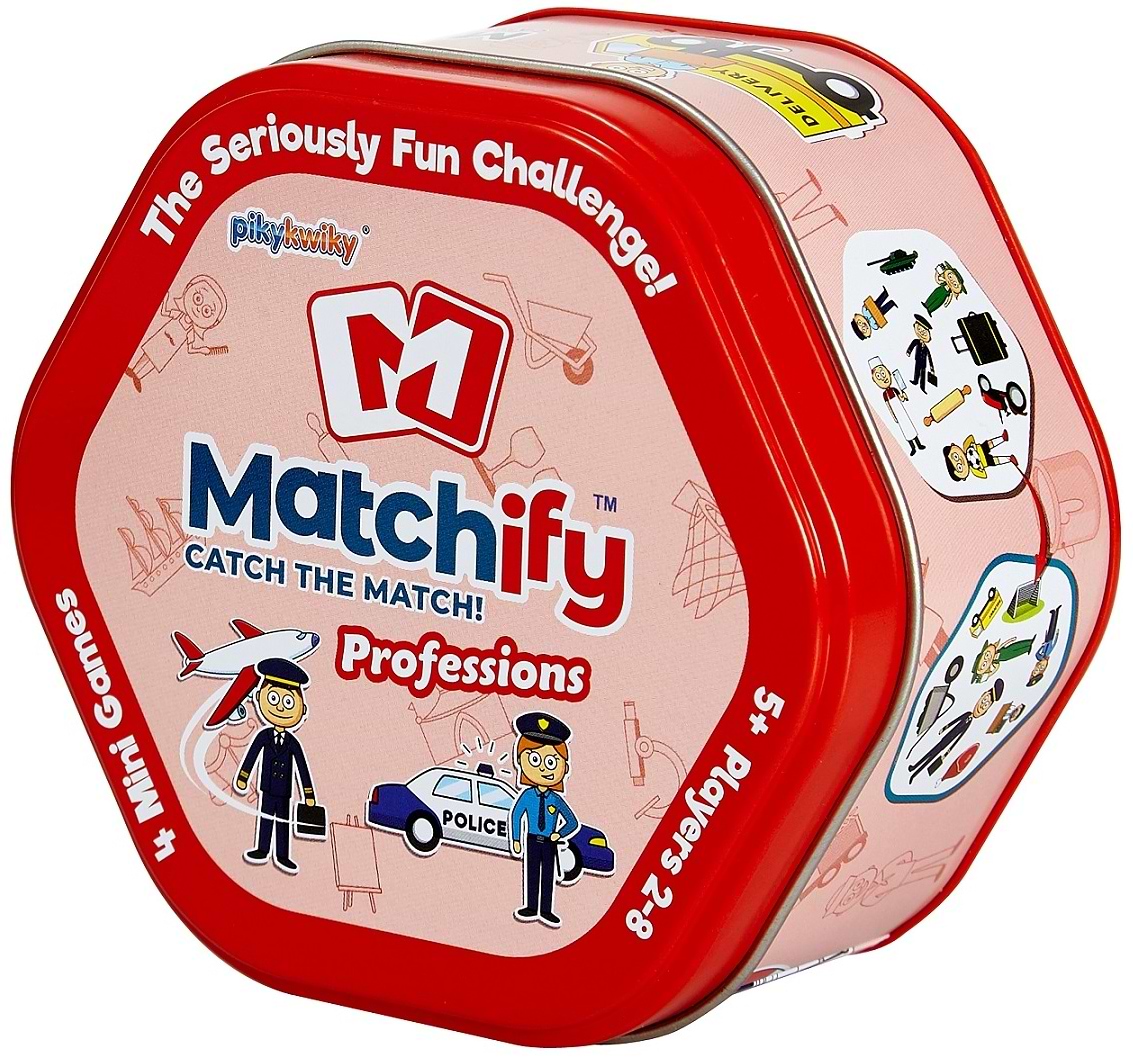 Настольная игра (5-7 лет) Super Puper на ассоциации «Matchify» Professions (Профессии) (MATCH9000E) - Фото 1