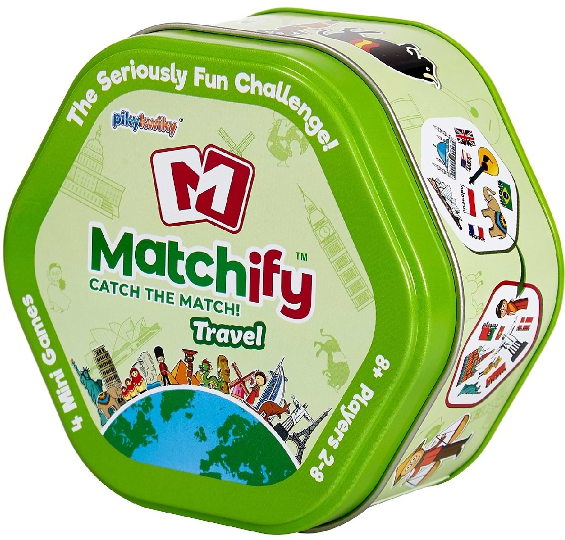 Настольная игра (5-7 лет) Super Puper на ассоциации «Matchify» Travel (Путешествия) (MATCH9000B) - Фото 1