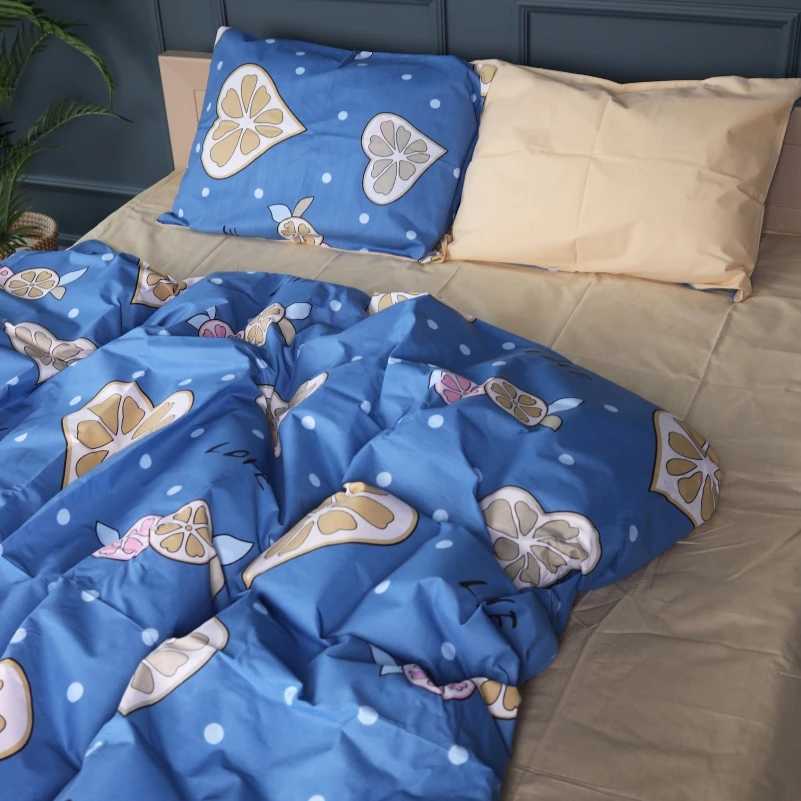 Комплект постельного белья детский MirSon 110х140 см 17-4823 Nathaniel Бязь (2200009378201)