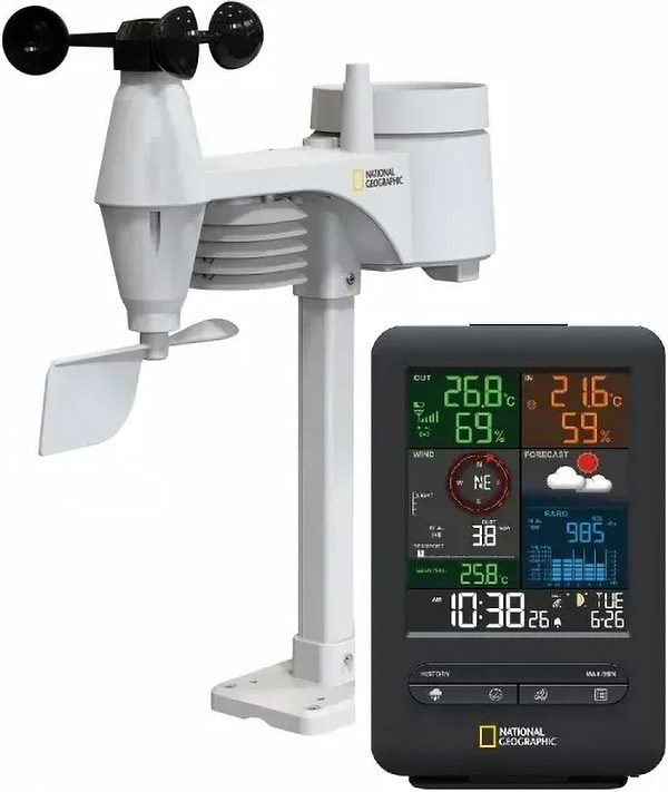 Фото - Метеостанция National Geographic 5-in-1 256 colour Black (9080500)