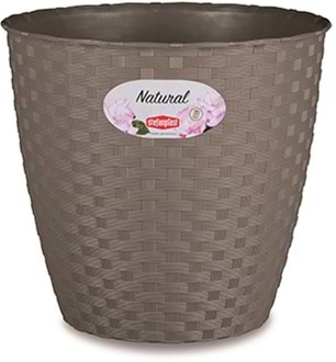 Фото - Вазон Stefanplast NATURAL 14х12,8 см 73454