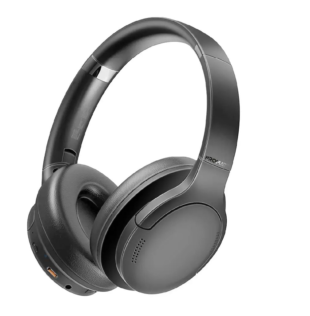 Навушники накладні бездротові Promate laboca-pro.black - Фото 1