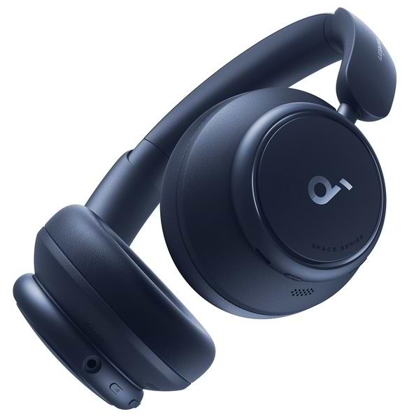 Фото - Навушники повнорозмірні бездротові Anker SoundCore Space Q45 
Blue (A3040G31)