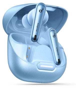 Наушники вкладыши беспроводные TWS Anker SoundCore Liberty 4 NC Light Blue (A3947G61) - Фото 1