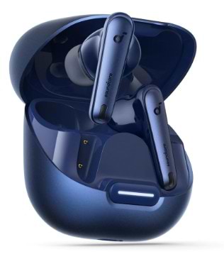 Наушники вкладыши беспроводные TWS Anker SoundCore Liberty 4 NC Navy Blue (A3947G31) - Фото 1