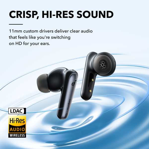 Фото - Наушники вкладыши беспроводные TWS Anker SoundCore Liberty 4 NC Velvet Black (A3947G11)