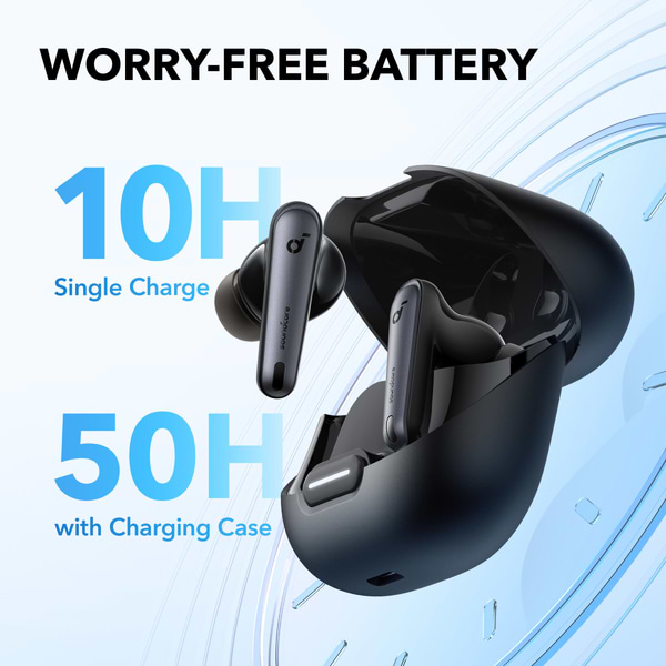 Фото - Наушники вкладыши беспроводные TWS Anker SoundCore Liberty 4 NC Velvet Black (A3947G11)