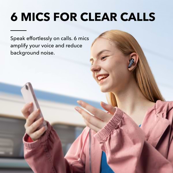 Фото - Наушники вкладыши беспроводные TWS Anker SoundCore Liberty 4 NC Velvet Black (A3947G11)