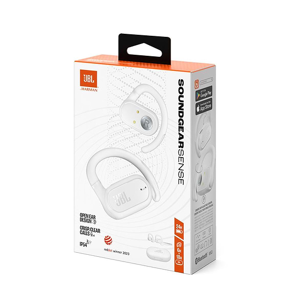 Фото - Наушники вкладыши беспроводные TWS JBL Soundgear Sense White (JBLSNDGEARSNSWHT)