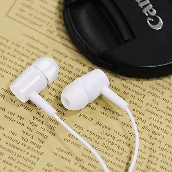 Фото - Наушники вкладыши проводные Denmen DR02 3.5mm 1.2 м White (DE-DR02-WH)