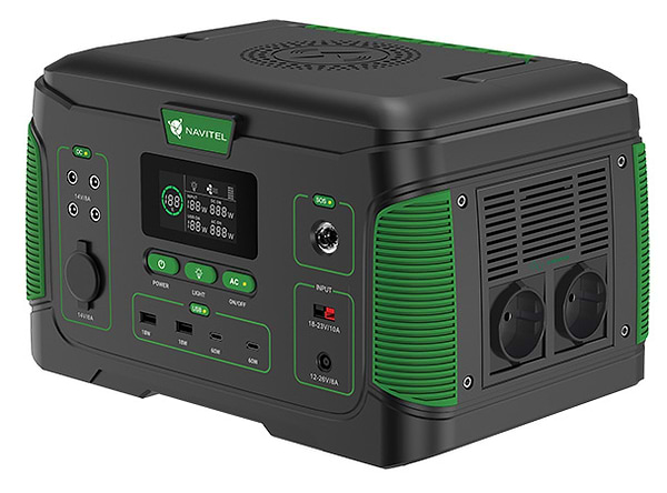 Фото - Зарядна станція універсальна Navitel NS1000 808Wh (8594181744768)