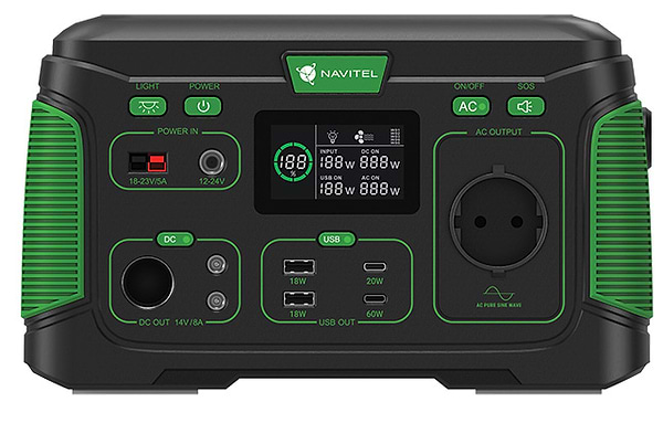 Фото - Зарядная станция универсальная Navitel NS500 444 Wh (8594181744720)