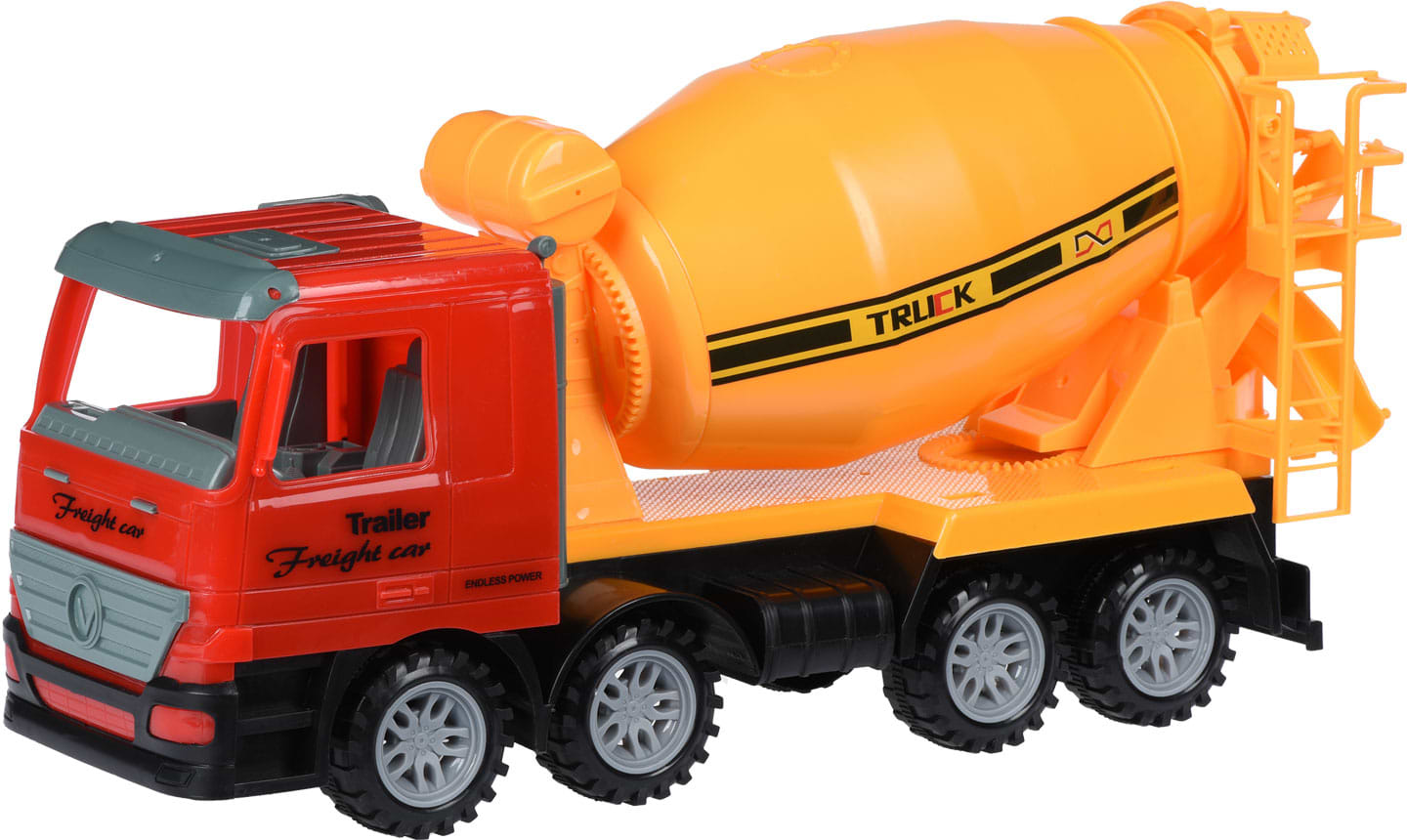 Наземна спецтехніка Same Toy Super Combination Бетономешалка Червона (98-85Ut-1) - Фото 1