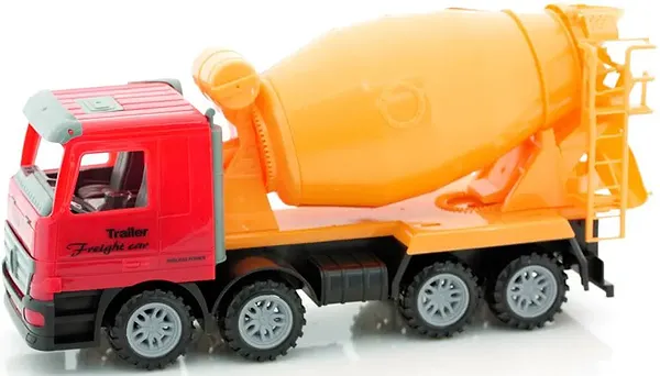 Фото - Наземна спецтехніка Same Toy Super Combination Бетономешалка Червона (98-85Ut-1)