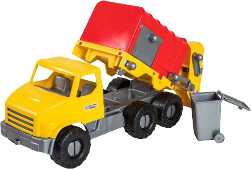 Наземна спецтехніка Tigres Авто "City Truck" сміттєвоз в коробці (39369 - Фото 1