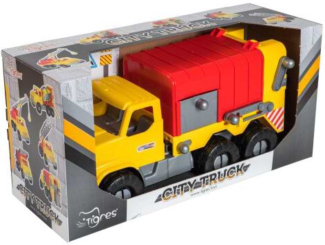 Фото - Наземна спецтехніка Tigres Авто "City Truck" сміттєвоз в коробці (39369