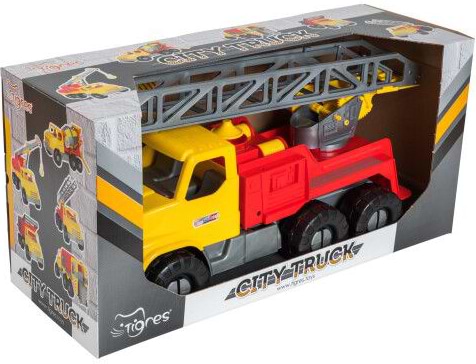 Фото - Наземная спецтехника Tigres Авто ''City Truck'' пожарная в коробке (39367)