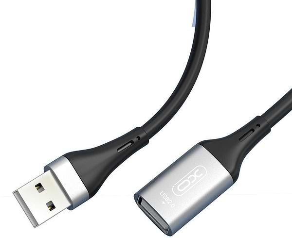 Фото - Кабель USB type A - USB type A XO USB A - USB A 2,0 2m (NB219)