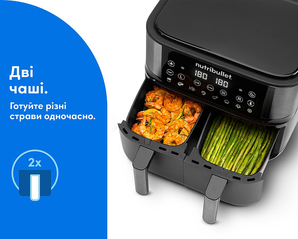 Фото - Мультипечь NUTRIBULLET Twin Drawer NBA081B