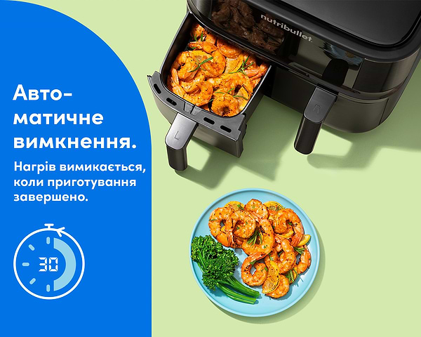Фото - Мультипечь NUTRIBULLET Twin Drawer NBA081B