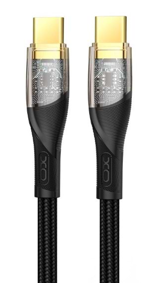 Кабель синхронізації даних XO USB C - USB C 60W (NB-Q223B)