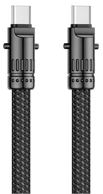 Кабель XO NB-Q288B Type-c to Type-c 60W 1,2m, black (XO-NB-Q288B-Black)