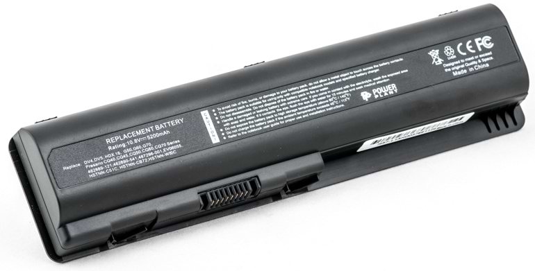 Акумулятор для ноутбука PowerPlant HP Pavilion DV4 (HSTNN-DB72, H5028LH) 10.8V 5200mAh (NB00000025) - Фото 1