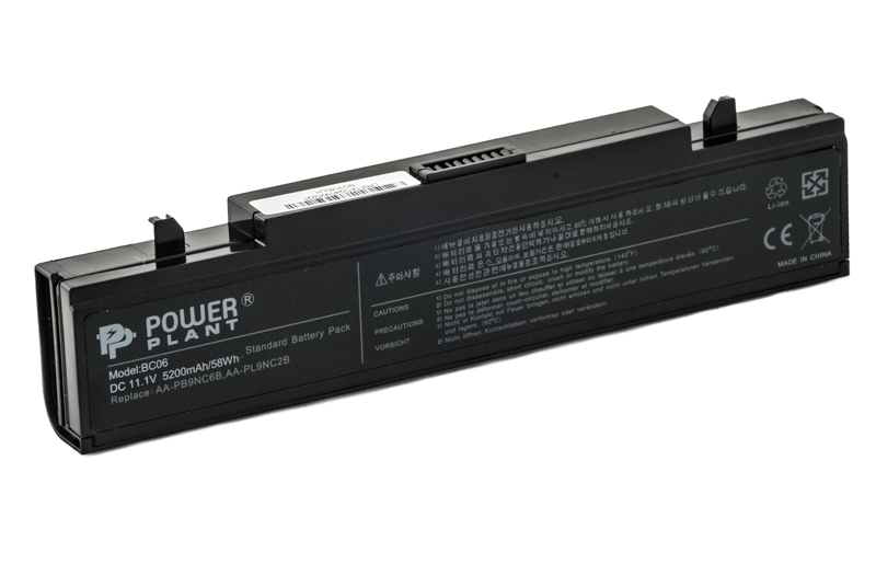Акумулятор для ноутбука PowerPlant SAMSUNG Q318 (AA-PB9NC6B, SG3180LH) 11.1V 5200mAh (NB00000059) - Фото 1