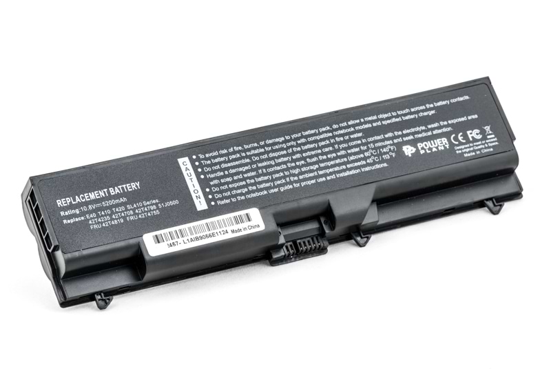 Аккумулятор для ноутбука PowerPlant IBM/LENOVO ThinkPad SL410K (FRU42T4795, IMSL40LH) 10.8V 5200mAh (NB00000069)