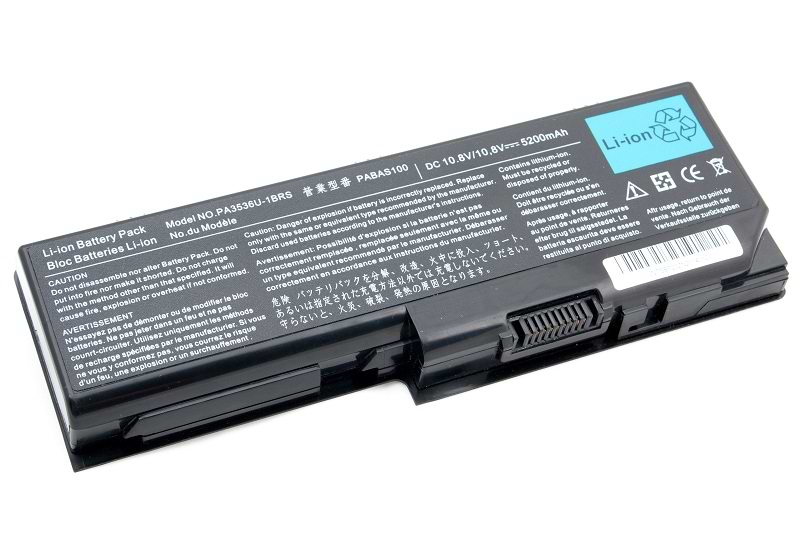 Аккумулятор для ноутбука PowerPlant TOSHIBA Satellite P200 (PA3536U-1BRS, TA3536LH) 10.8V 5200mAh (NB00000140)